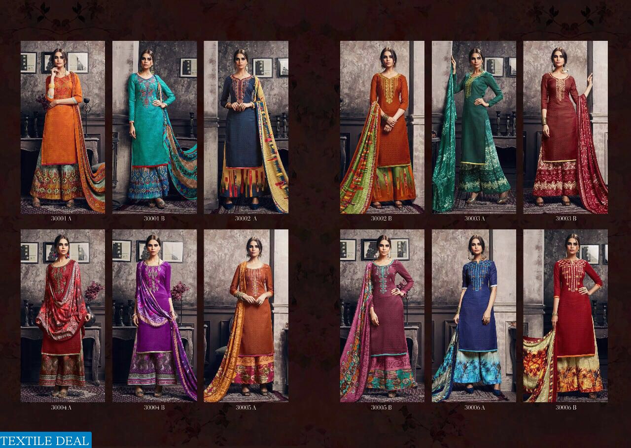 Sargam aarzu vol-7 Wholesale Winter special dress material